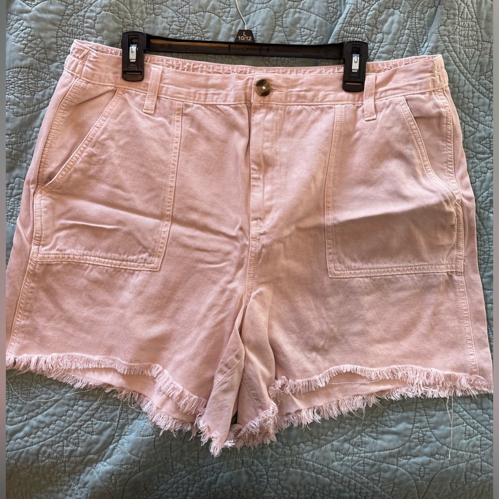 Aerie Soft Utility Twill Shorts- pink!
